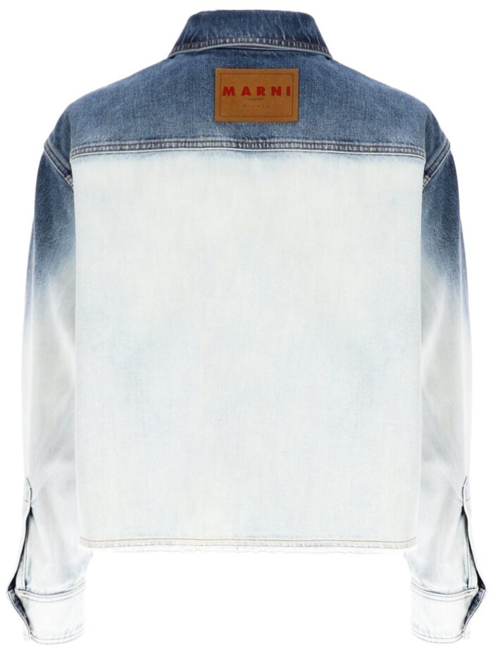 Marni SHIRT WITH LOGO EMBROIDERY