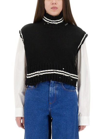 Marni SHORT COTTON VEST