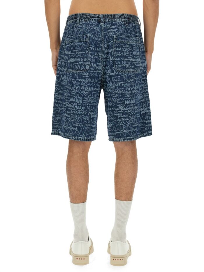 Marni SHORT IN DENIM