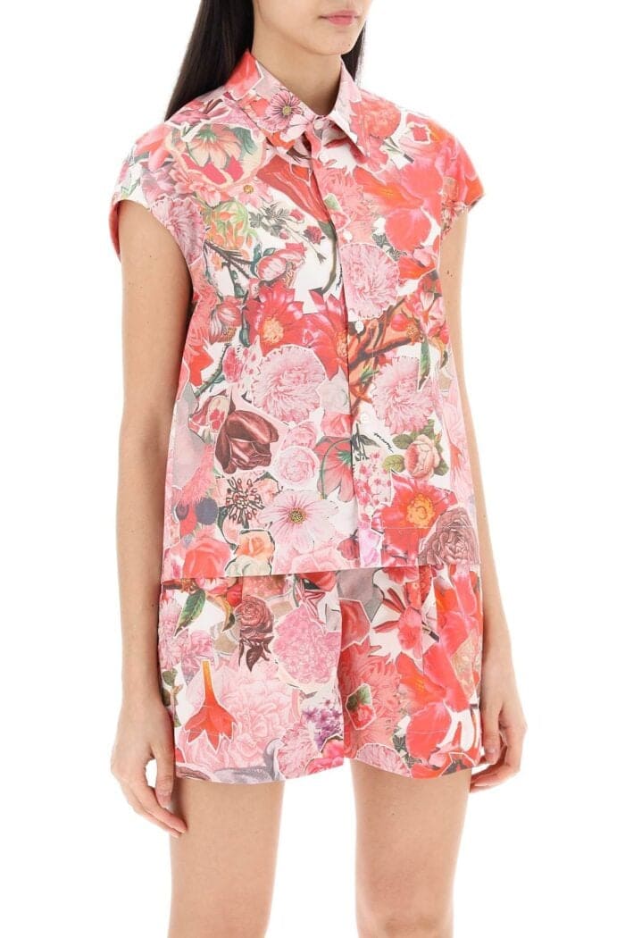 Marni Sleeveless Shirt With Floral