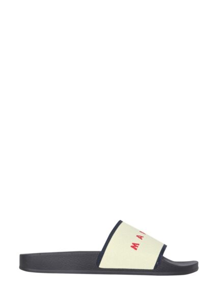 Marni SLIDE SANDALS WITH LOGO