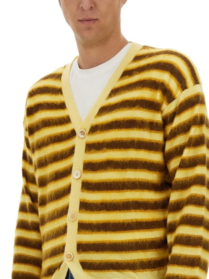 Marni STRIPED CARDIGAN
