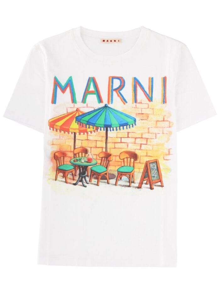 Marni T-SHIRT WITH PRINT