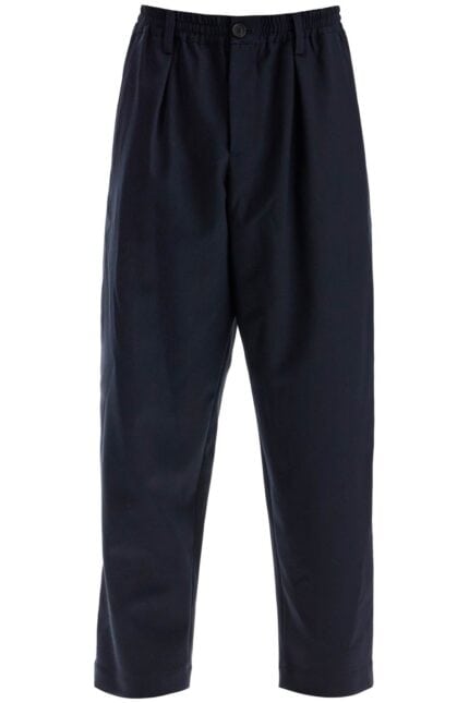 MARNI Tropical Wool Cropped Pants In