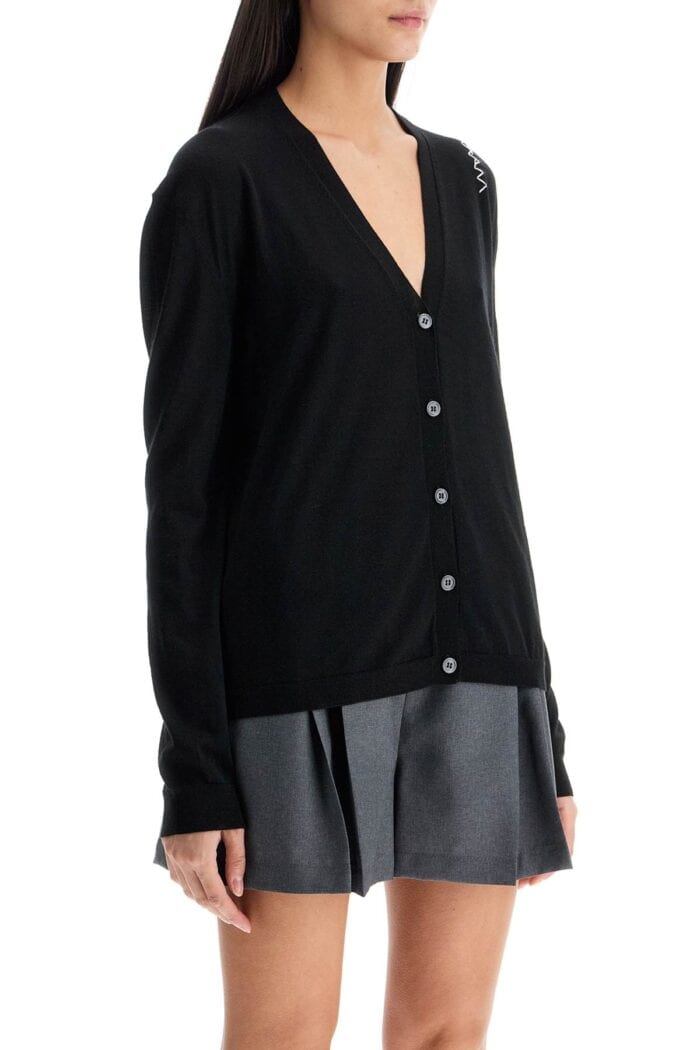 MARNI Wool And Silk Blend Cardigan