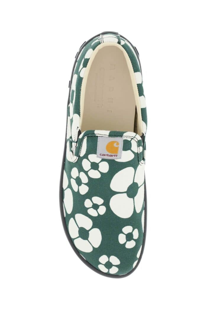 Marni X Carhartt Slip-on Sneakers