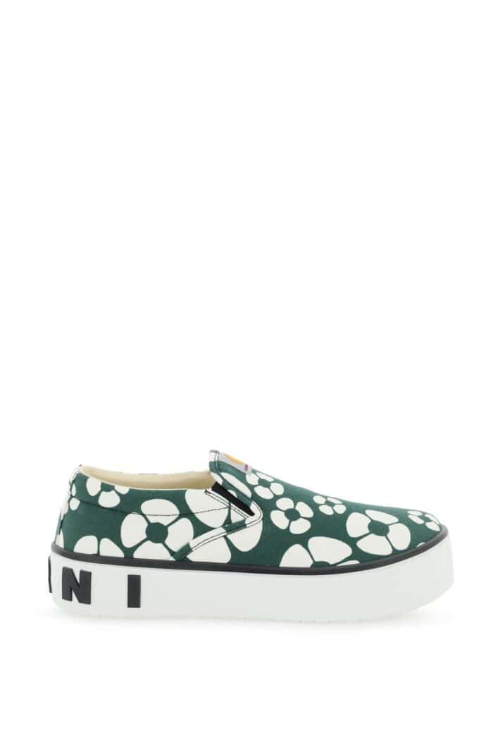 Marni X Carhartt Slip-on Sneakers