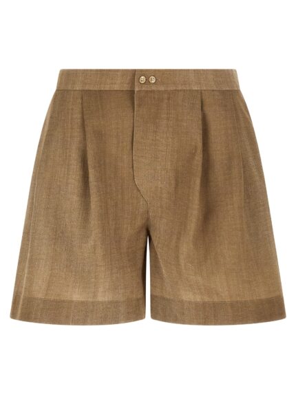 ERMANNO SCERVINO Marocain Shorts