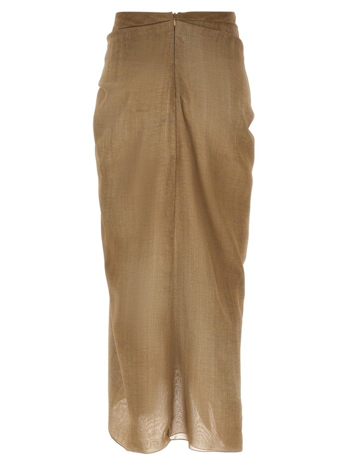 ERMANNO SCERVINO Marocain Skirt