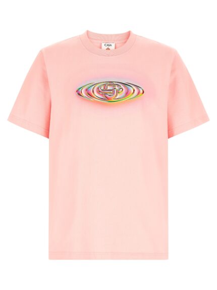 CASABLANCA Martin Naumann 'Glass Logo' T-Shirt