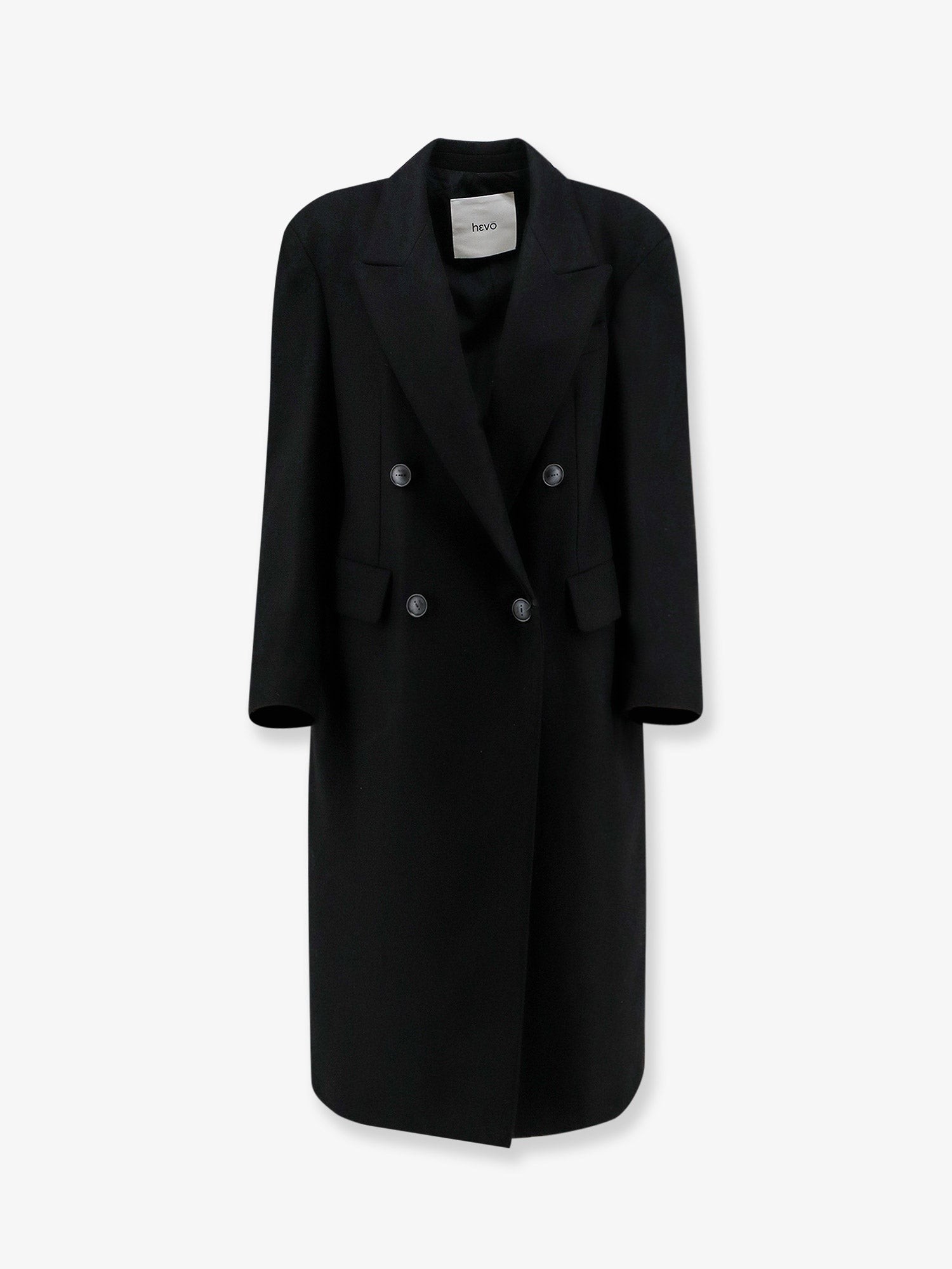 Hevo Martinafranca Wool Blend Coat