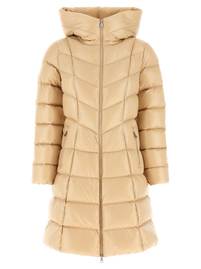 moncler 'marusse' down jacket with chevron quilting Moncler 'Marusse' Down Jacket With Chevron Quilting