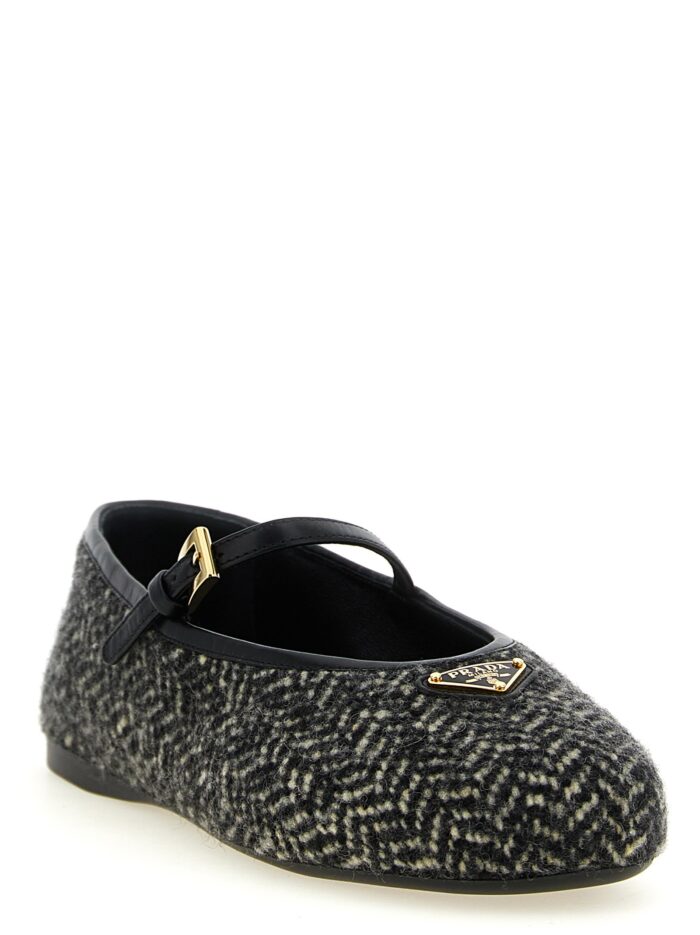 PRADA Mary Jane Whale With Logo
