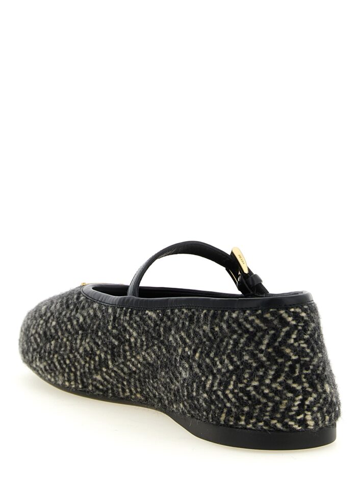 PRADA Mary Jane Whale With Logo