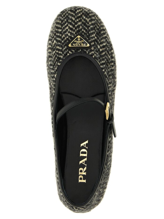 PRADA Mary Jane Whale With Logo