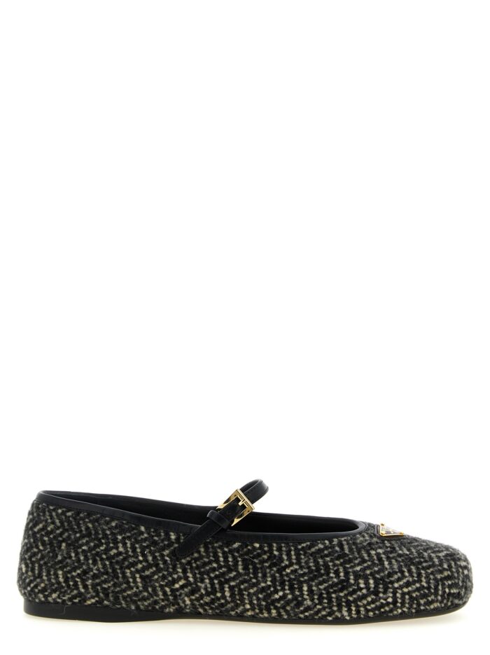 PRADA Mary Jane Whale With Logo