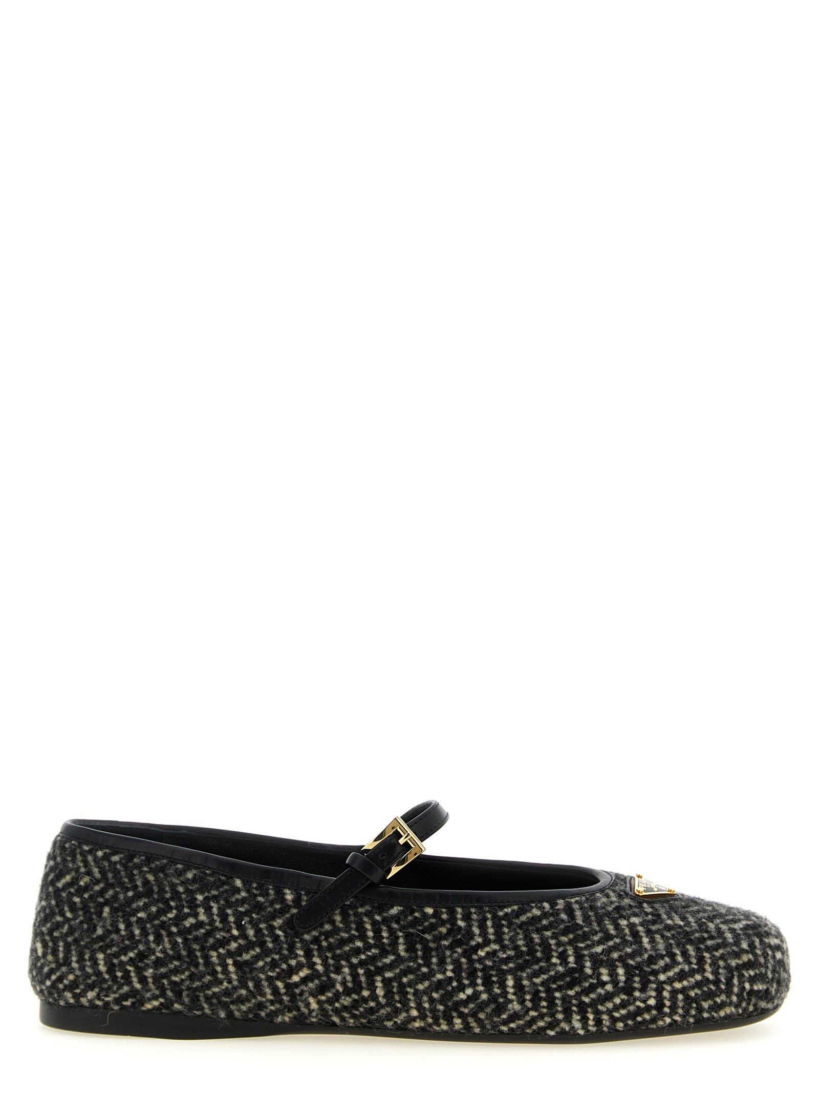 PRADA Mary Jane Whale With Logo