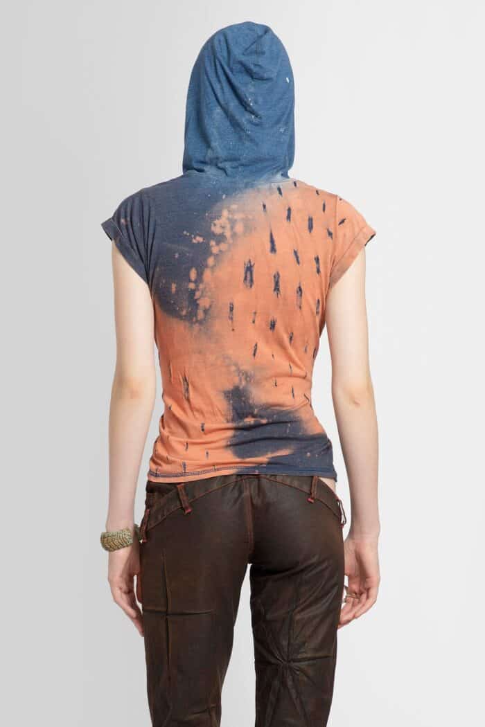 MASHA POPOVA Mud Hooded T-shirt