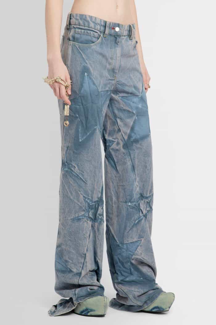 MASHA POPOVA Star Tie-dye Jeans