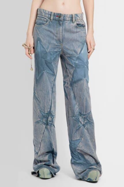 MASHA POPOVA Star Tie-dye Jeans