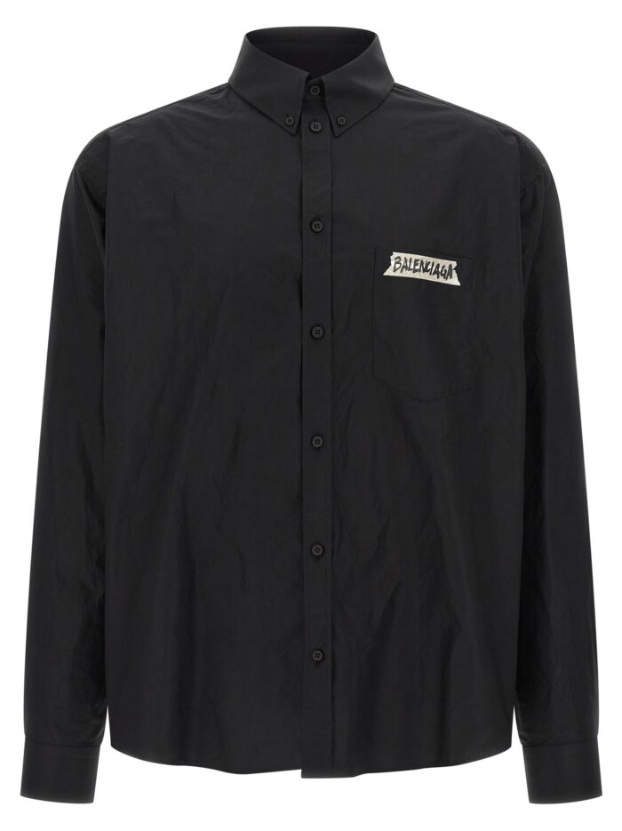 balenciaga 'masking tape' shirt Balenciaga 'Masking Tape' Shirt