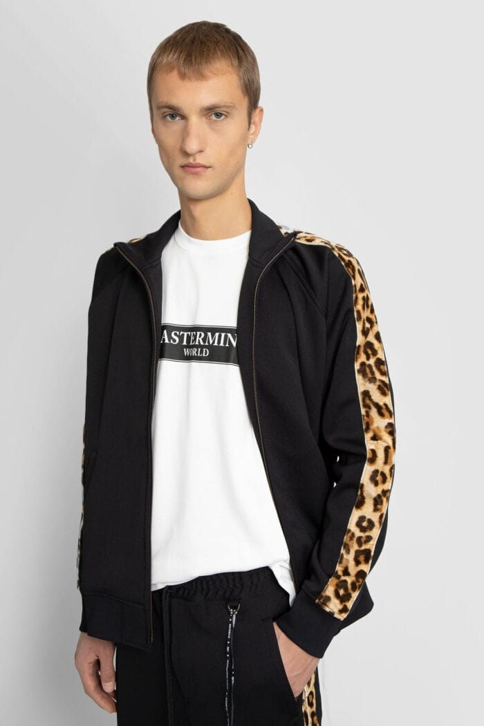 MASTERMIND WORLD Leopard Stripes Track Jacket