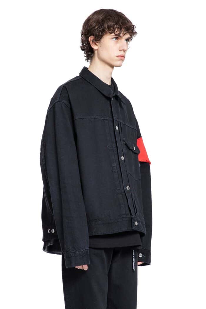 MASTERMIND WORLD Logo Denim Jacket