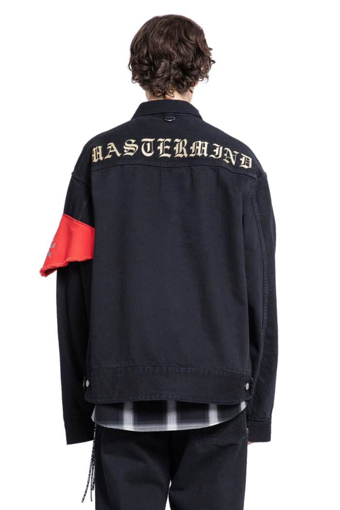 MASTERMIND WORLD Logo Denim Jacket