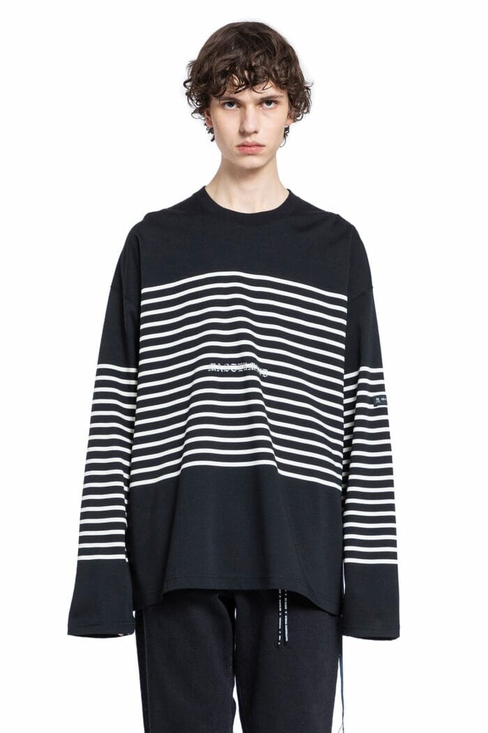 MASTERMIND WORLD Panel Border Long Sleeve T-shirt