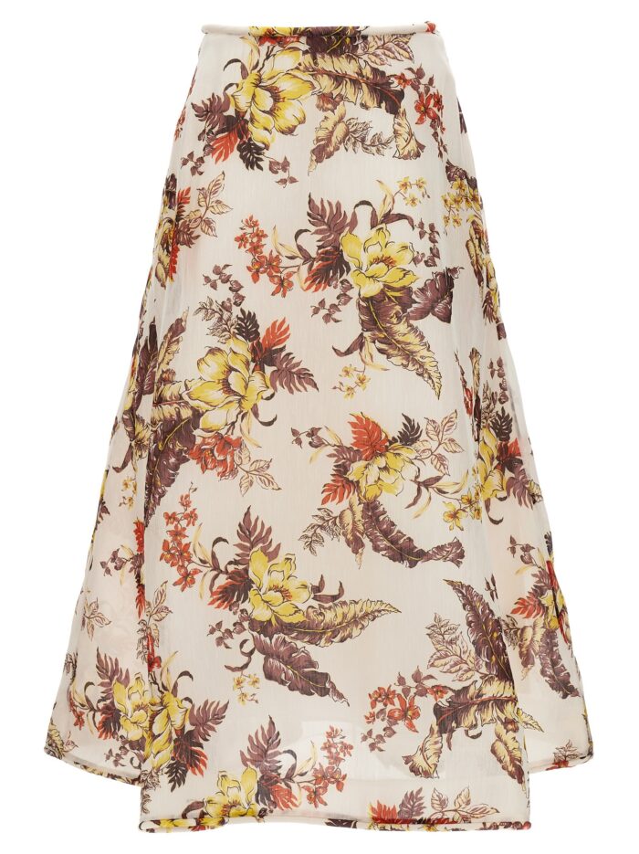 zimmermann 'matchmaker floral flare' skirt ZIMMERMANN 'Matchmaker Floral Flare' Skirt