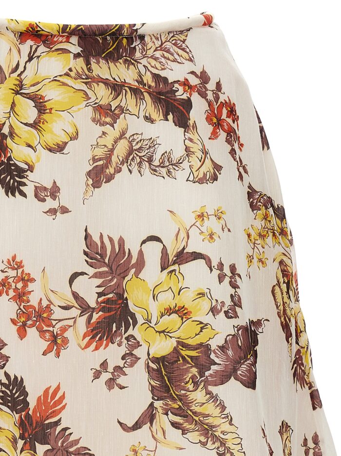 ZIMMERMANN 'Matchmaker Floral Flare' Skirt