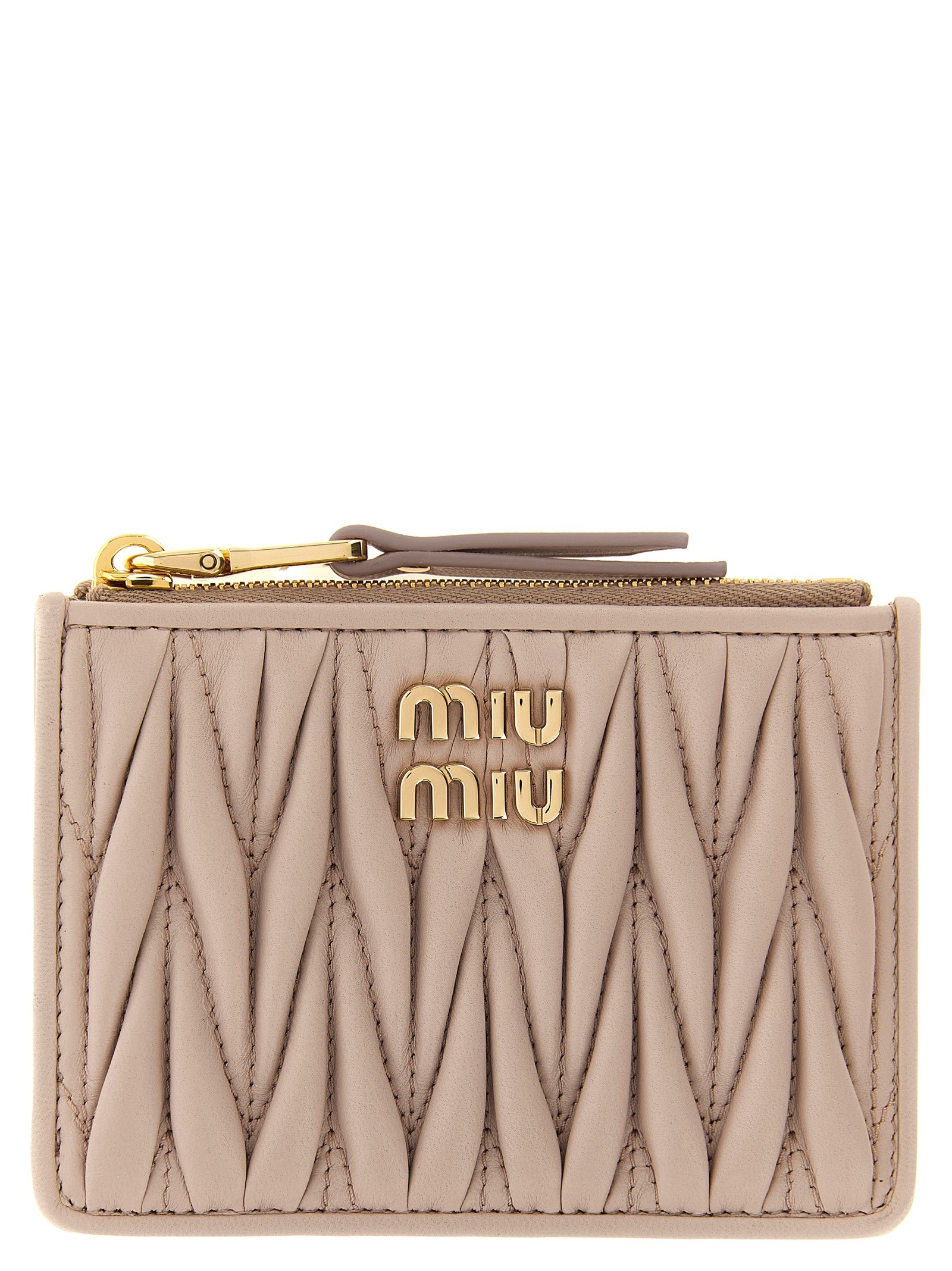 Miu Miu Matelassé Nappa Cardholder