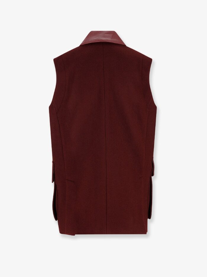 max mara aeroso wool, alpaca and cashmere sleeveless coat Max Mara Aeroso Wool, Alpaca And Cashmere Sleeveless Coat