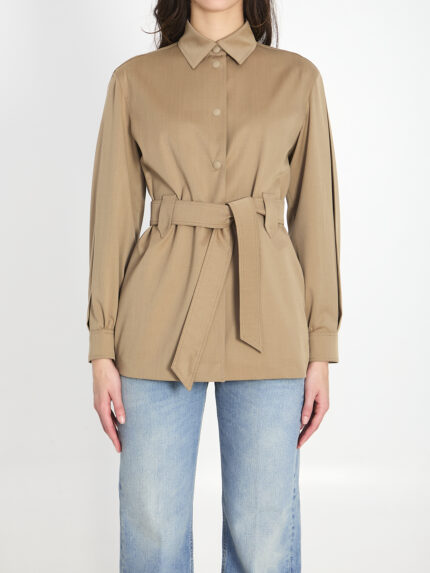 Max Mara Agenzia belted jacket