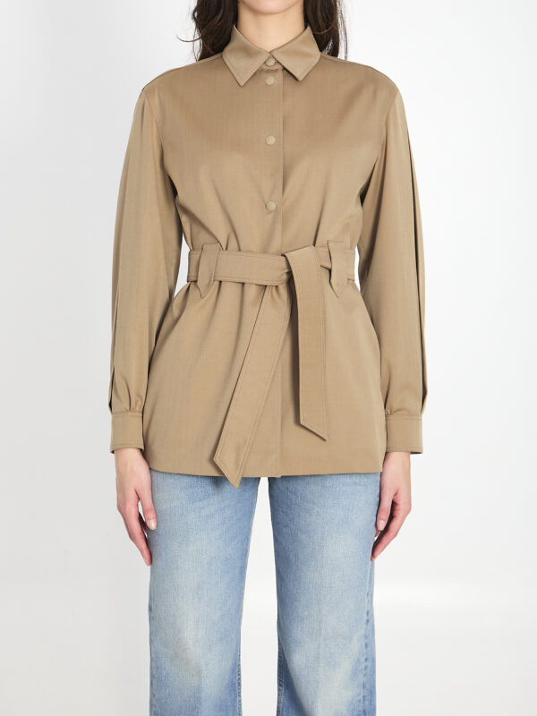 Max Mara Agenzia belted jacket