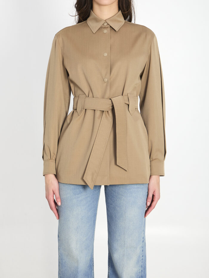 Max Mara Agenzia belted jacket