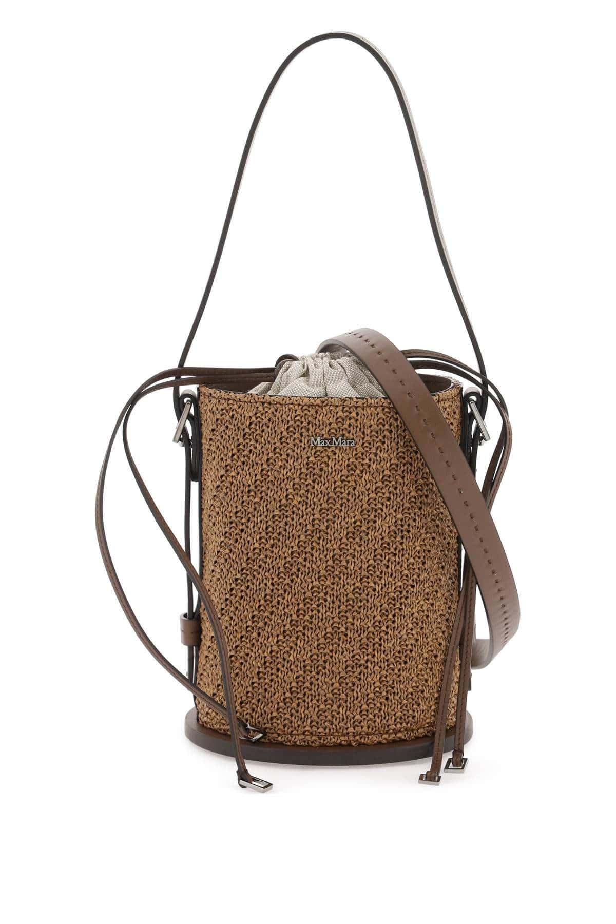 MAX MARA "archetype Crochet Bucket Bag"