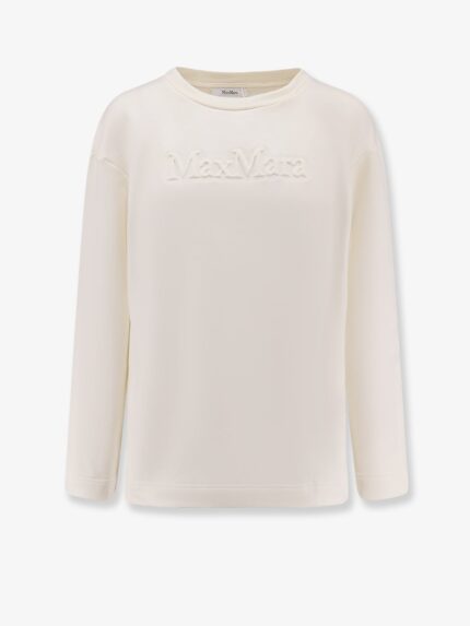 Max Mara Berma Cotton And Silk Sweatshirt