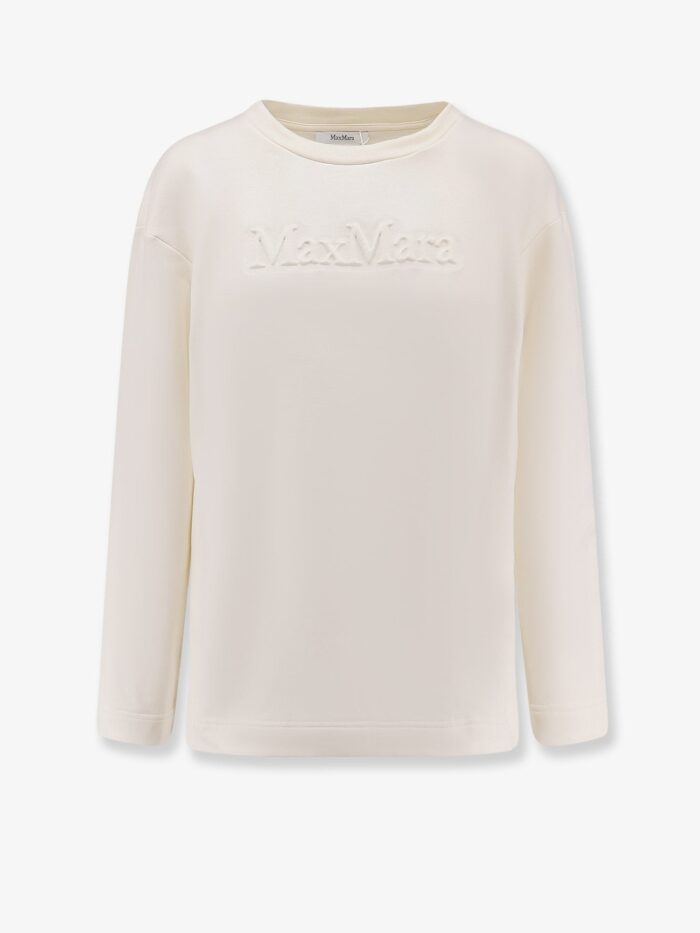 Max Mara Berma Cotton And Silk Sweatshirt