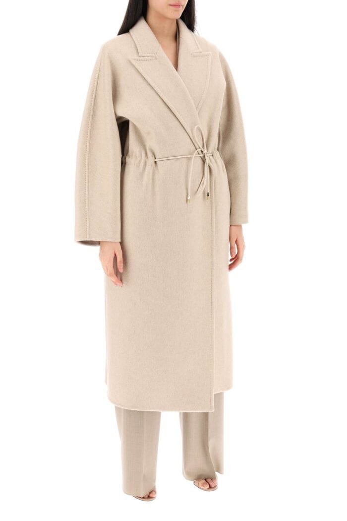 MAX MARA Bertone Cashmere Drawstring Coat