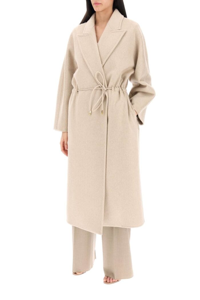 MAX MARA Bertone Cashmere Drawstring Coat