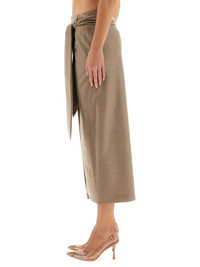 Max Mara "BINGO" WRAP SKIRT