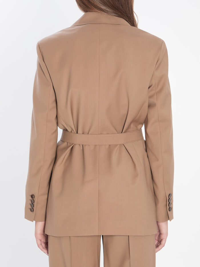 Max Mara Blazer in wool canvas