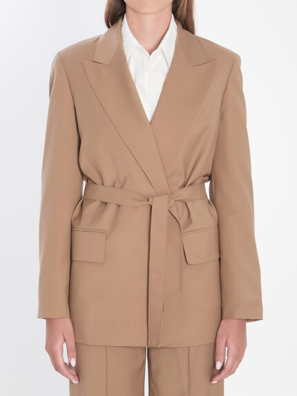 Max Mara Blazer in wool canvas