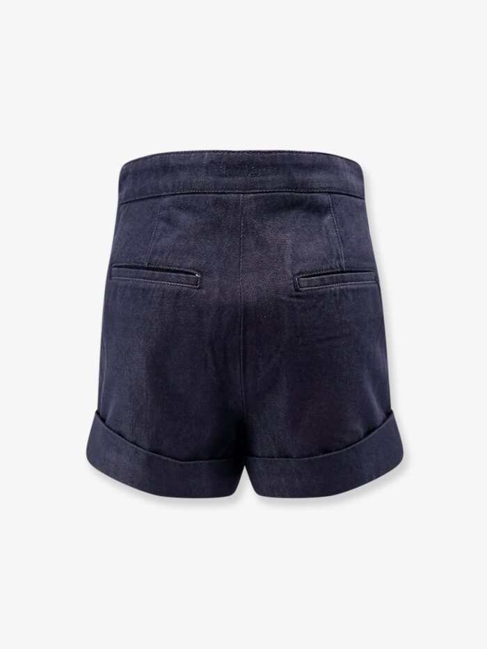 Max Mara Blue Denim Bermuda Shorts