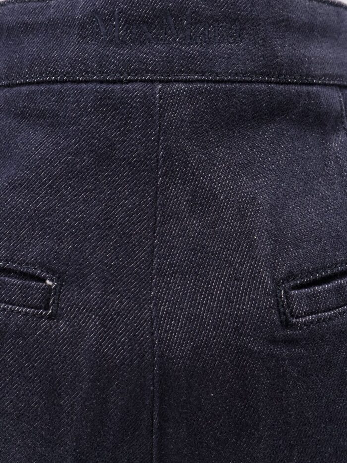 Max Mara Blue Denim Bermuda Shorts