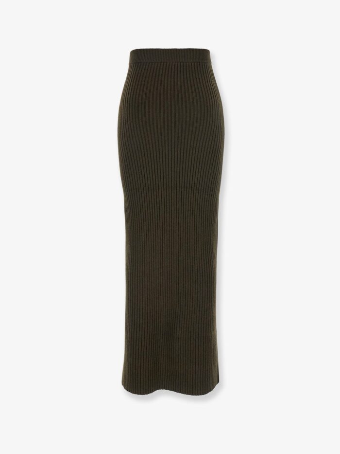 Max Mara Boris Wool And Cashmere Long Skirt