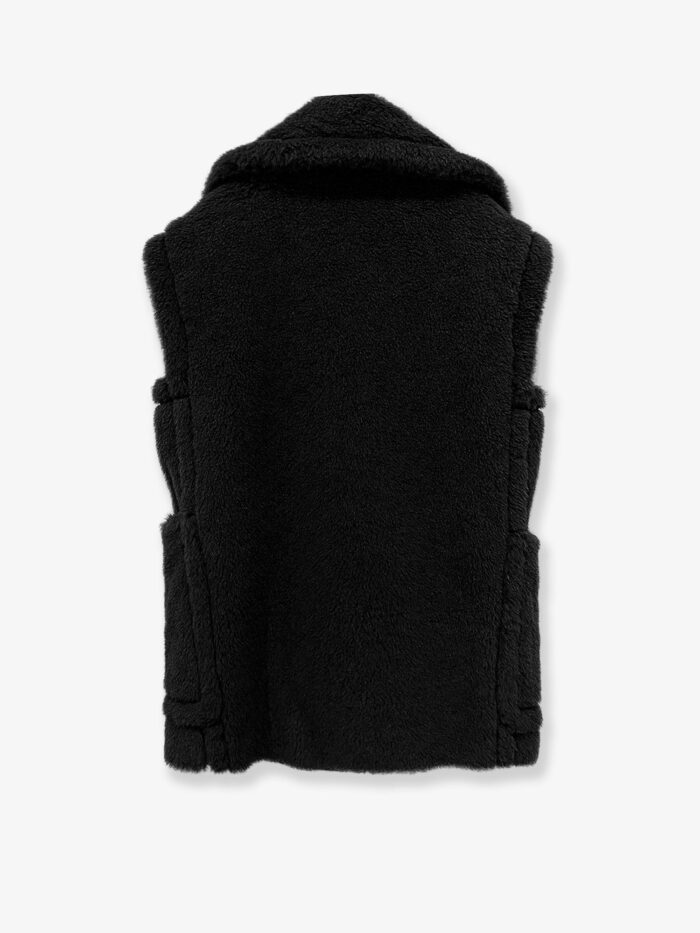 Max Mara Bormida Alpaca And Wool Sleeveless Coat