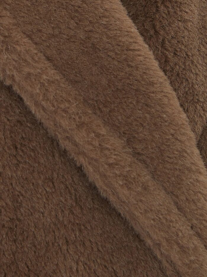 Max Mara Bormida Alpaca And Wool Sleeveless Coat
