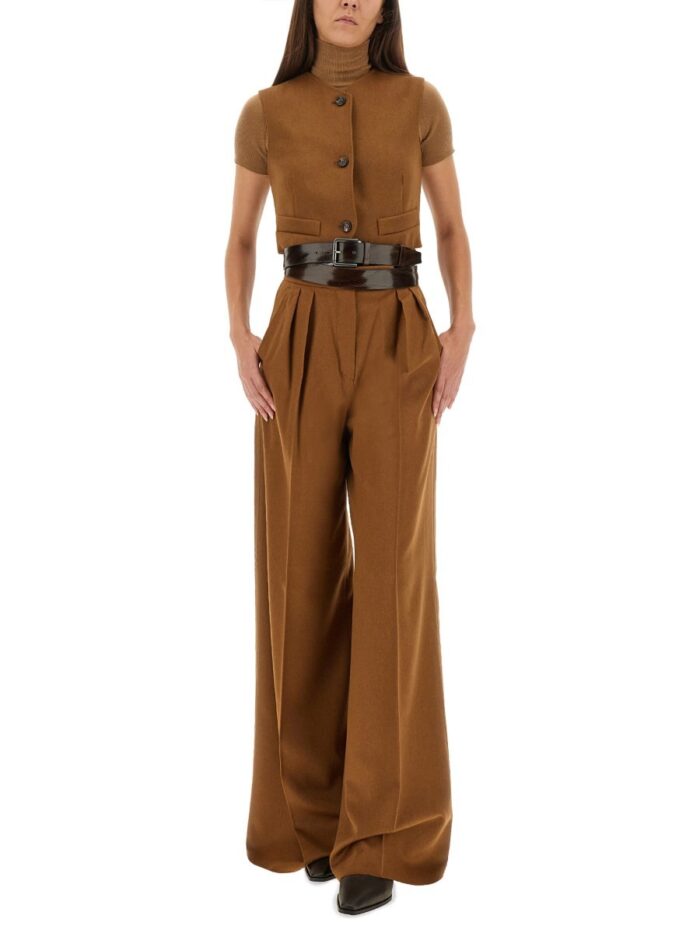 Max Mara "BORNEO1234" CAMEL HAIR PANTS